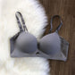 Thin Section Small Chest Gathered Underwear Women No Steel Ring To Receive Auxiliary Breasts Anti-sagging Seamless One-piece Bra Women