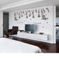 Europe Style Black Birdcage And Trees Wind Wall Stickers For Living Room Bedroom Garden Home Decorat