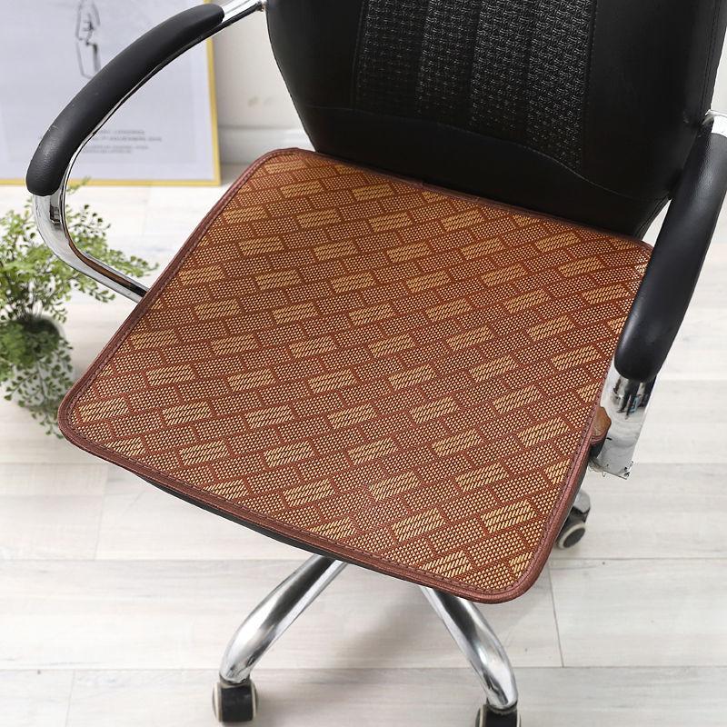 Summer Thickening Non-slip Rattan Seat Cushion Office Chair Cushion Car Seat Dining Chair Cushion Student Stool Cushion