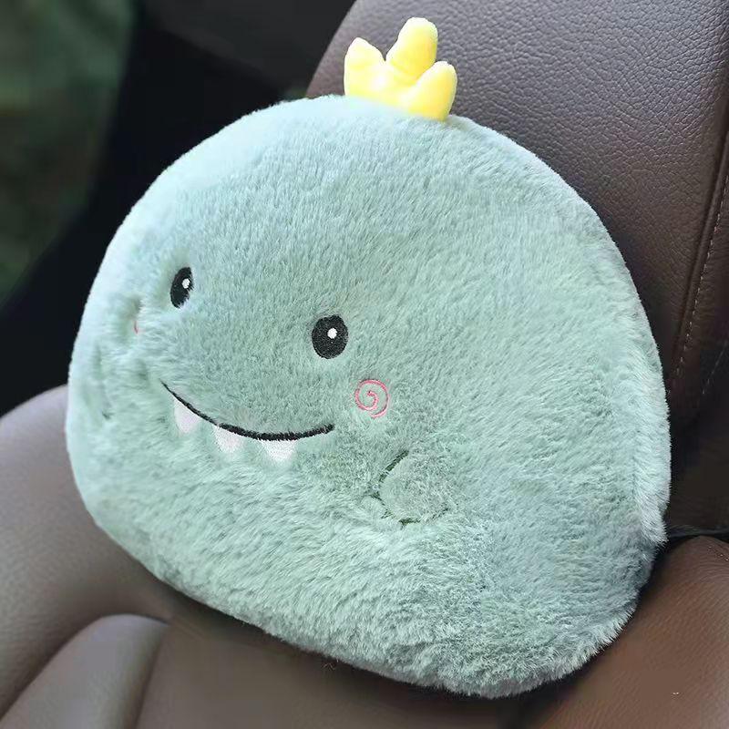 Animal-shaped Car Neck Pillow and Lumbar Pillow Seat Support Pillow Relaxation Artifact