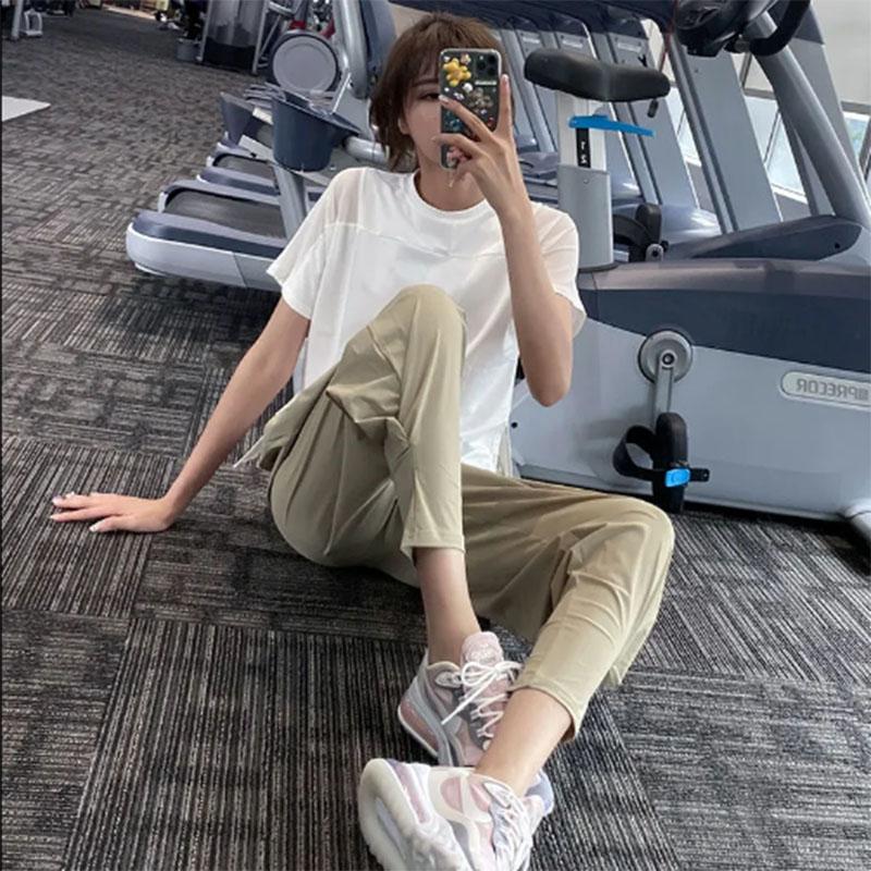 Workwear Leggings Sweatpants Women's Loose Harem Pants Slim Fit Yoga Trousers Quick-drying Fitness Pants