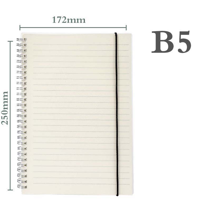 Coil Notebook Simple College Student Classroom A5 Horizontal Notepad