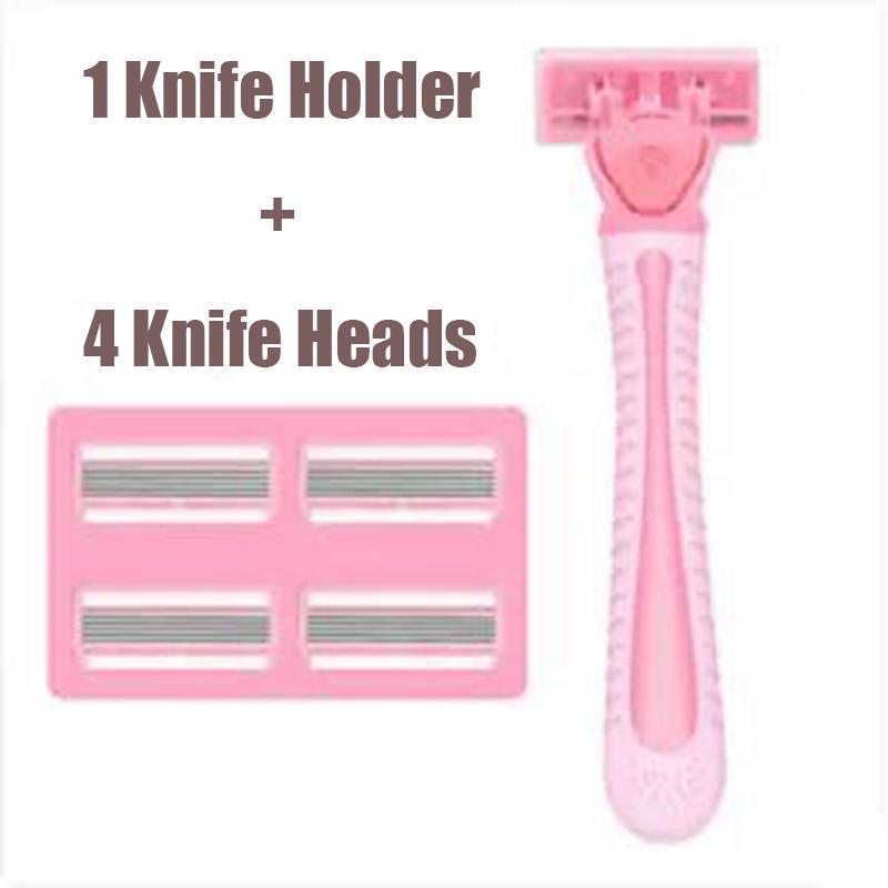 Shaver Female Armpit Hair Pubic Hair Private Parts Whole Body Epilator Knife Manual Epilator Safety