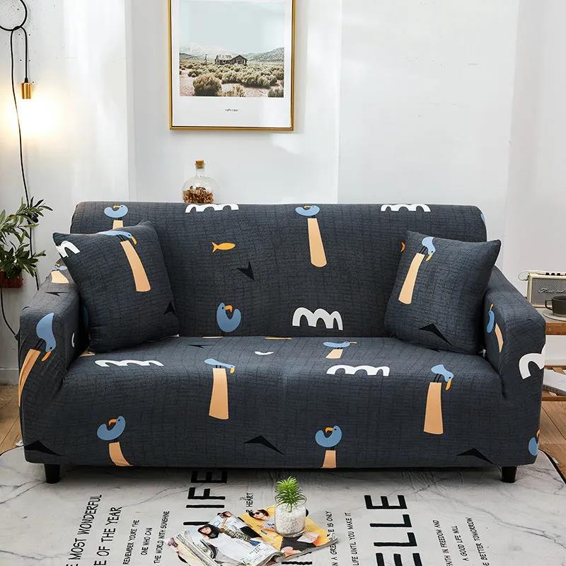 Slipcover Non-slip Elastic Sofa Covers Polyester Four Season All-inclusive Stretch Sofa Cushion Sofa Towel 1/2/3/4-seaters
