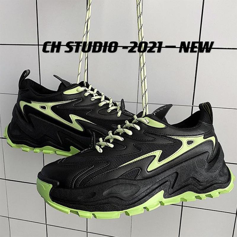 Sports Shoes Men's Breathable All-match Trend Casual Sports Shoes Ins Old Shoes Running Shoes