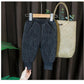 Boys' Plush Thickened Pants Wear Children's Winter Trousers, Baby Autumn and Winter A Pair of Winter Baby Cotton Pants In Winter