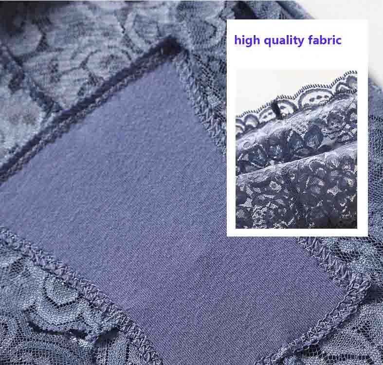 Women Sexy Panties Lace High Waist Brief Panties Knicker Underwear Plus Size
