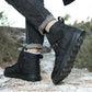 Winter Waterproof Warm Snow Boots Men and Women Cotton Shoes Warm Large Size Flat Heel Boots