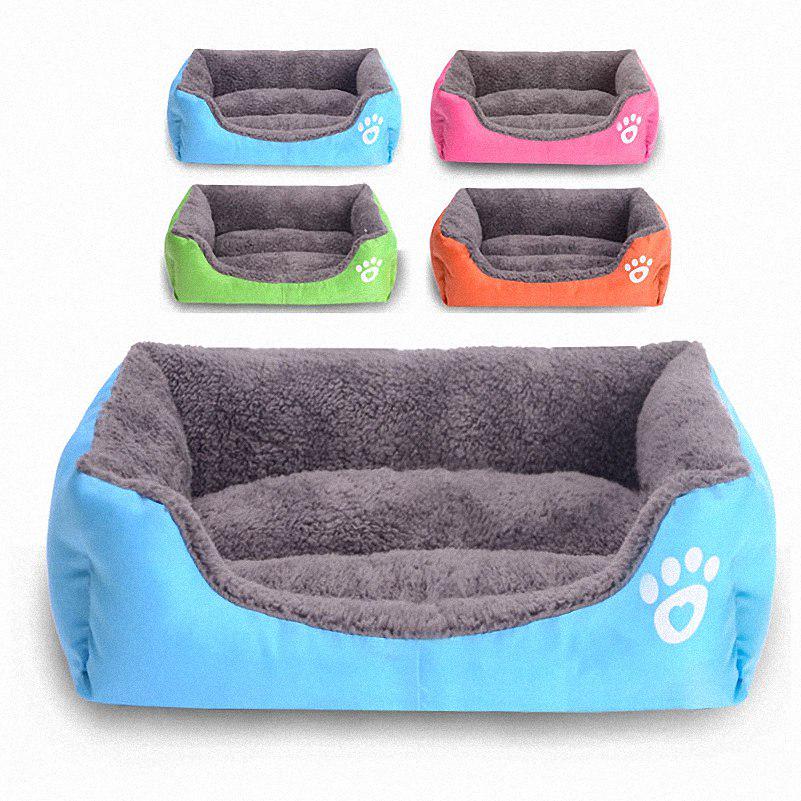 New Werproof Pet Dog Candy Warm Autumn Mat Teddy Kennel Pet Nest Little Dog Fashion Soft
