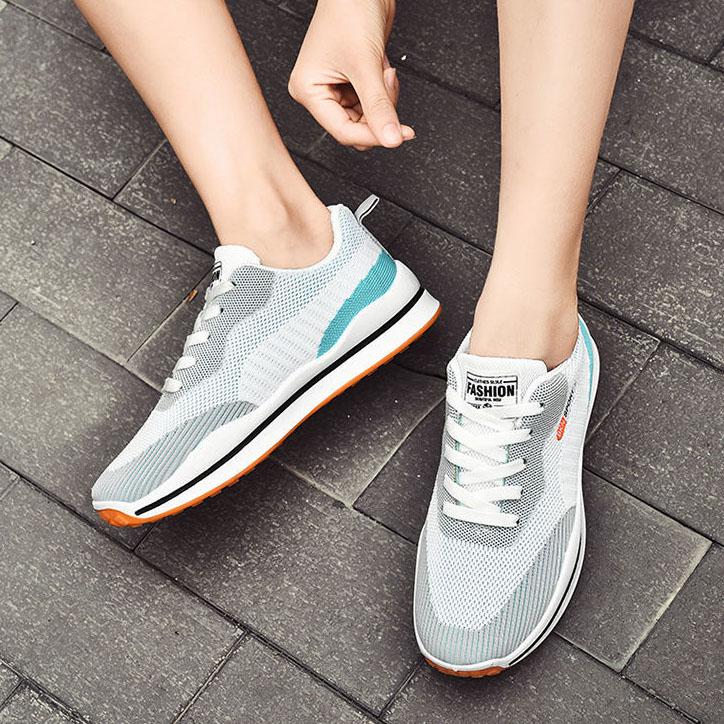 Men's Spring and Summer Large Size Soft Shoes All-match Flat Heel Lightweight Sports Shoes Casual Sneakers