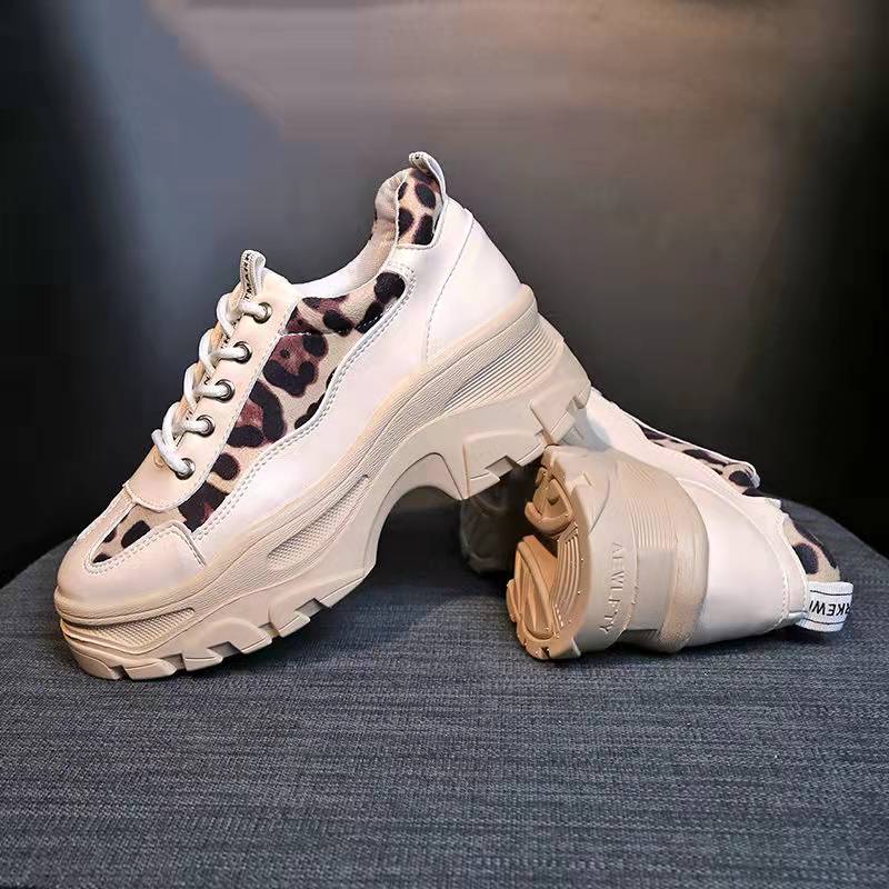 Women's Sneakers Fashion Women Platform Shoes Lace Up Running Sports Shoes Womens Female Dad Shoes