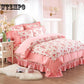 Bedding Set Girls Bedding Set lace Bed set Duvet Cover Bed Skirt or fitted sheet bedclothes