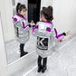 Hooded Girls Boys Winter Coat Long Sleeve Boys Winter Jacket WindProof Children Kids Winter Jacket