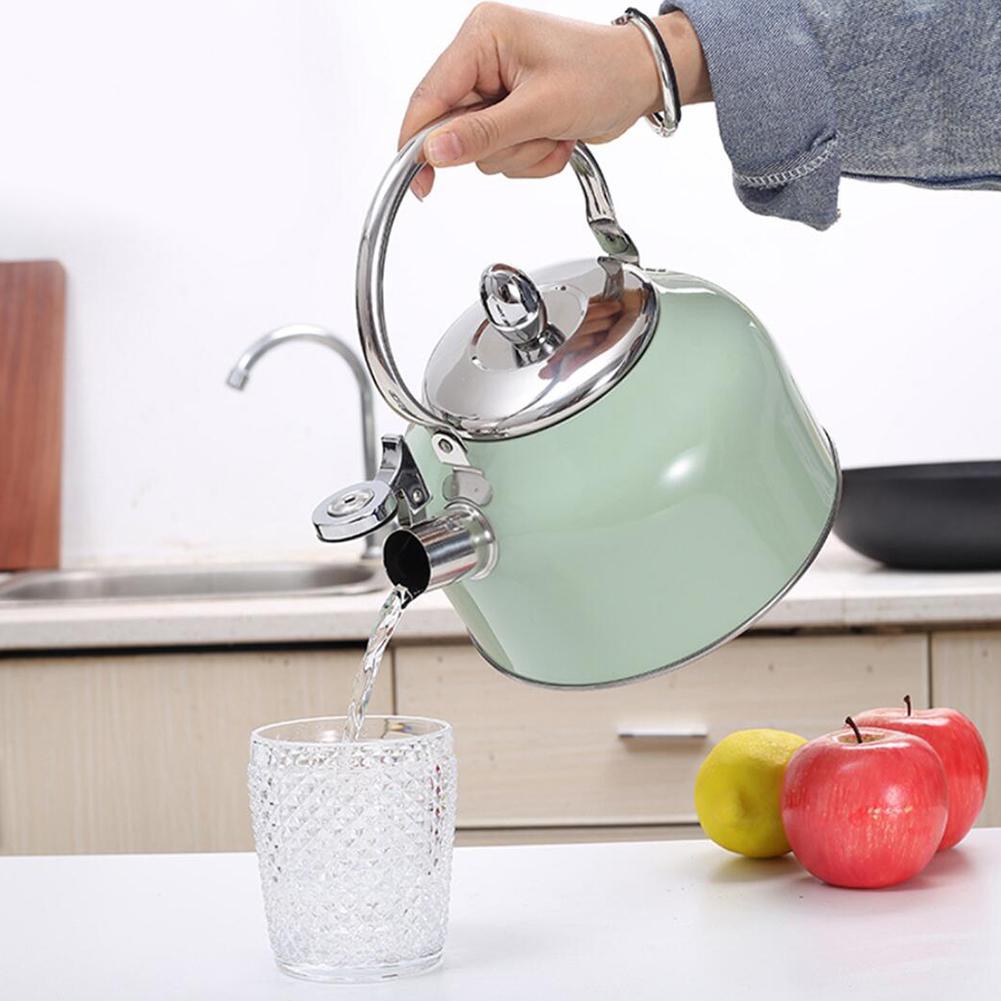 Whistling Kettle Stainless Steel Teapot for All Stovetops