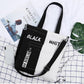 Women's Single Shoulder Canvas Bag College Student Class School Bag Korean Version All-match Crossbody Tote Bag