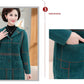 Mom Wears Autumn and Winter Imitation Fur Mink Velvet Jacket All-match Mid-length Large Size Middle-aged and Elderly Women's Western Style Coat