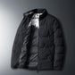Men's Business Casual Stand-collar Down Jacket Winter Classic Style Plus Size Thickening Warm Fashion Down Jacket