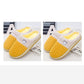 Buy One Get One Free Women Winter Cotton Slippers Indoor Non-slip Warm Home Couple Slippers Cute Plush Shoes