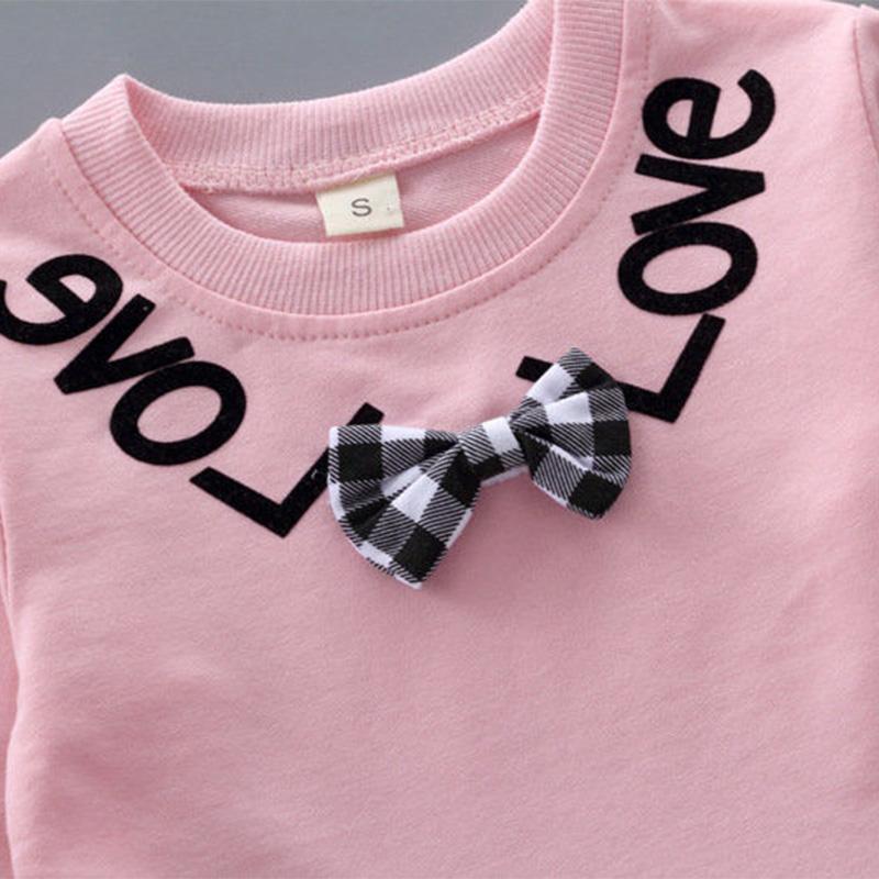 Children's Set of Spring and Autumn Clothes Girls In Children Casual Two-piece