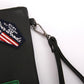 Business clutch bag men women medal leather large capacity anti-theft shoulder bag Crossbody bags