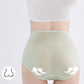 5Pcs/Set Women's Spring and Summer Large Size Causal Thin Briefs High Waist Solid Color Seamless Panties