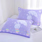 Three-layer Cotton Gauze Pillow Towel Adult Soft Sweat-absorbent Couple Pillow Towel Cartoon High-end European Style Pillow Towel