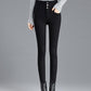 Fleece High-waist Jeans Women's Feet Winter Slim Slimming Skinny All-match Pencil Thickened Pants Warm and Windproof Single-breasted