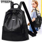 Backpack Female Trend Korean Wild Fashion Travel Bag Pu Soft Leather Lady Bag School Bag Backpack Female