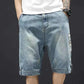 Summer Casual Shorts Men's Outdoor Casual Loose Five-point Jeans