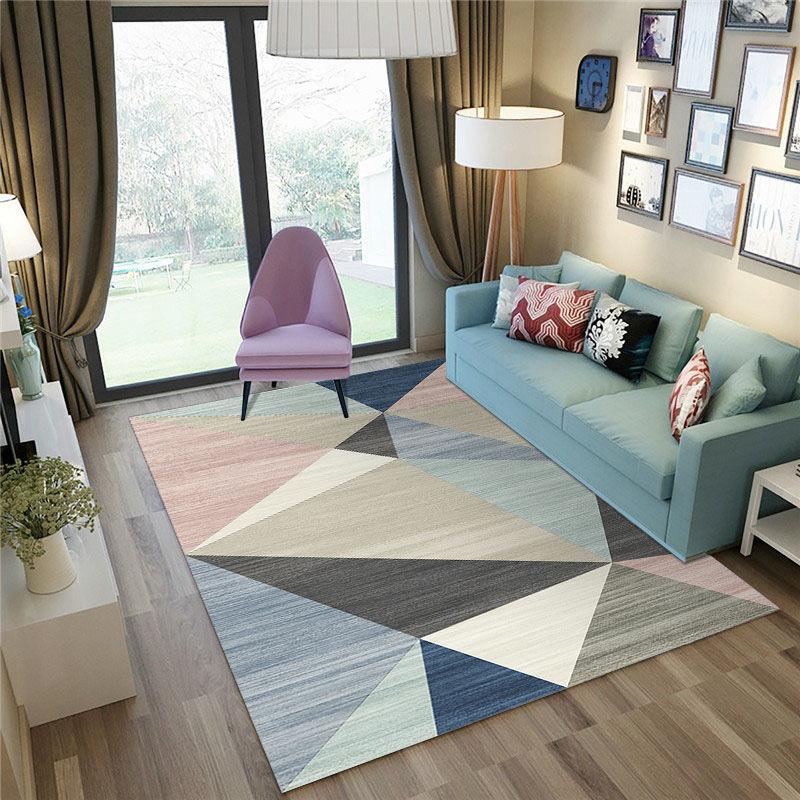 Ins Nordic Carpet Living Room Large Area Floor Mat Room Carpet Bedroom Full Shop Entry Floor Mat Home