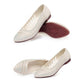 Beef Tendon Soft Bottom Summer Soft Leather Women's Shoes Mesh Hollow Sandals Soft Flat Work Women's Shoes Maternity Shoes