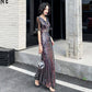 Evening Dress Women's Banquet Elegant Evening Dress High-end Luxury Premium Texture Fishtail Dress