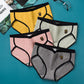4-pack Women's Cotton Adult Underwear Antibacterial Mid-waist Breathable Japanese Briefs Student Korean Version Plus Size Briefs