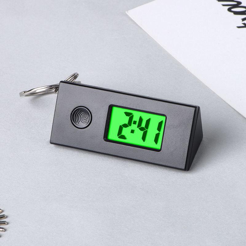 Bedroom Simple Small Electronic Watch Portable Old Man Big Character Watch Student Exam Mute Desktop Clock Mini Home