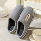 Cotton Slippers Men's Winter Home Indoor Warm Non-slip Thick Bottom Suede Cotton Shoes