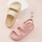 Thick-soled Sandals Women's Slippers Women's Super Soft Heightened EVA Sandals Outdoor Wear Non-slip Thickening