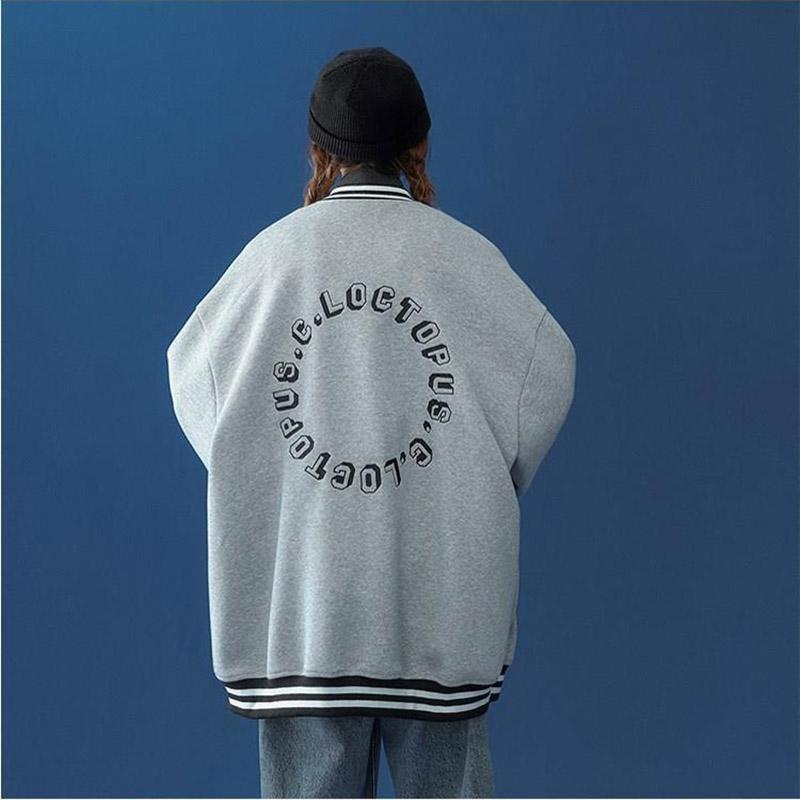 Spring and Autumn Loose Lazy Style Baseball Uniform All-match Jacket Plus Size Women's Jacket