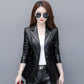 Plus  Size Sheepskin Leather Women Short Slim Leather Jacket Soft Breathable Genuine Leather Jacket Oversized Outwear