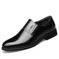 British Men's  Leather Pointed Toe Men Dress Shoes Business Wedding Oxfords Formal Shoes For Male