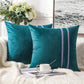 High-end Pillow Velvet Cushion Living Room Sofa Backrest Office Bedside Chinese Large Cushion Lace Hug Pillowcase