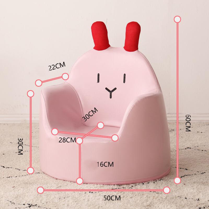 6 Months-12 Years Old Cartoon Children Armchair Sofa Infant Learning Chair Soft Tatami Safe and Anti-drop Thickened Sponge