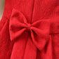 Girls Waist Red Vest Dress Vest Skirt Children Princess Dress Baby Dress Show Dress