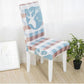 2/4/6pcs Cartoon Printing Dining Chair Cover Spandex Stretch Elastic Chair Cover for Wedding Dining Room Office Banquet