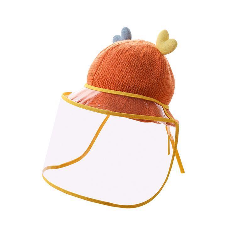 Baby Out Protective Cover Baby Anti Droplet Cap Winter Children's Mask Wool Protective Cap Wind Proof Detachable