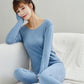 Thermal Underwear Ladies Suit De Velvet Seamless Self-heating Thin Velvet Thick Double-sided Sanding