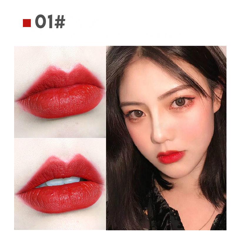 Sexy mermaid metallic gloss lasting matte lipstick lipstick non-stick cup glitter nude lip makeup