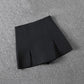 Women Skirts Female Large Size Casual A-line Mini Skirt Summer Solid Color Slim Skirts High Waist All-match Skirt