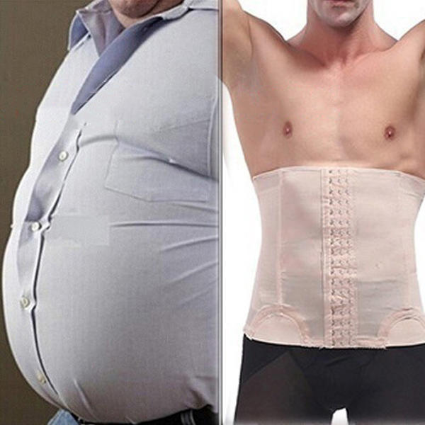 Slimming Belt Belly Strap Body Shaper Man Corset Abdomen Pulling Shaperwear Waist Trainer