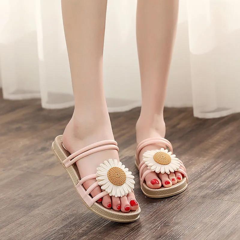 Mother Sandals Leather Soft Sole Middle-aged and Elderly Women's Shoes Non-slip Shoes Fish Mouth Shoes Granny Sandals Casual Shoes Wedges Work Shoes
