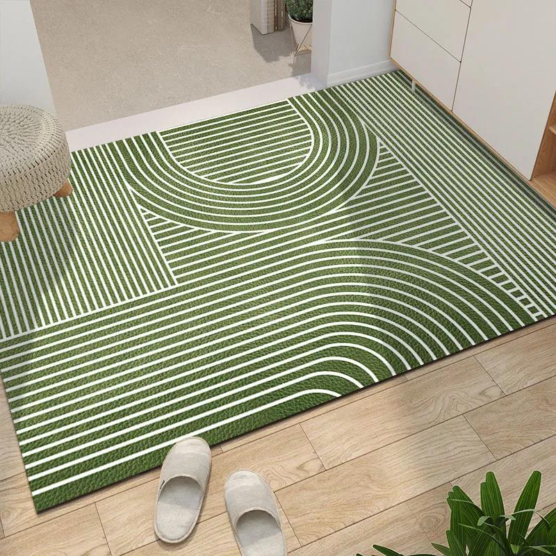PVC Door Pad Entry Door Leather Floor Bathroom Bathroom Foot Pad Can Be Cut Cut Carpet Strip